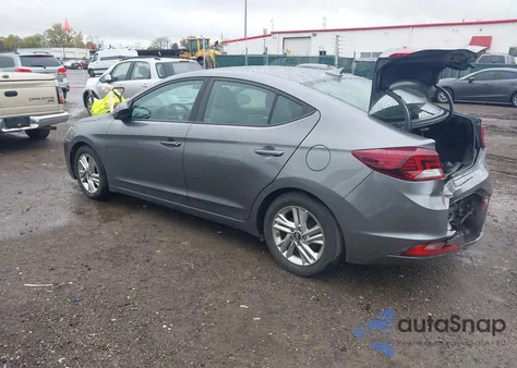 2019 Hyundai Elantra Sel from USA, damaged, VIN 5NPD84LF8KH476018